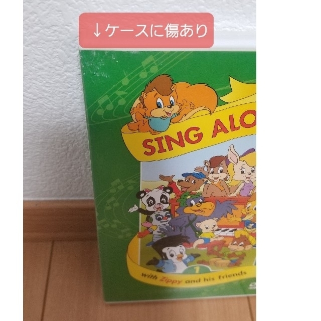 Disney(ディズニー)の【DVDのみ】希少 SING ALONG with Zippy キッズ/ベビー/マタニティのおもちゃ(知育玩具)の商品写真