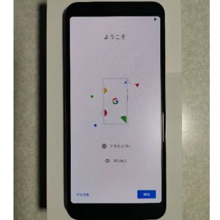 Pixel3a　64GB　ホワイト　SIMロック解除済み(スマートフォン本体)