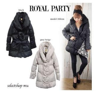 ロイヤルパーティー(ROYAL PARTY)のROYAL PARTY シャーリングダウンコート(ダウンコート)