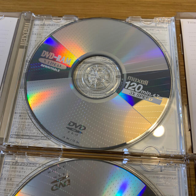 maxell(マクセル)の日本製　DVD-RAM for  Video スマホ/家電/カメラのPC/タブレット(PC周辺機器)の商品写真