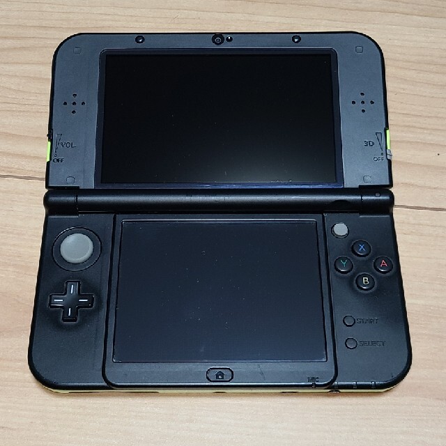 【動作確認済】NEW 3DS LL　ライム×ブラック 2
