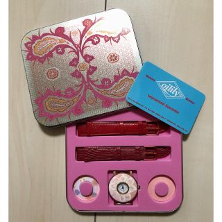 OILILY - oilily オイリリー　付け替えファッション腕時計　飛行機内限定品