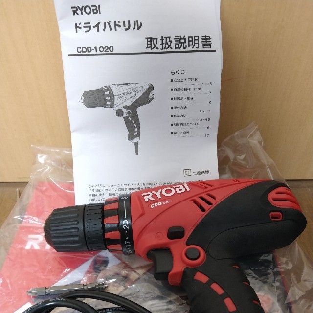 RYOBI - RYOBI ドライバドリル CDD-1020の通販 by nori's shop ...