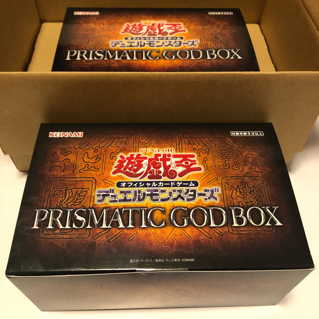 【返品不可】 KONAMI - 新品　遊戯王 プリズマティックゴッドボックスPRISMATIC GOD BOX Box/デッキ/パック