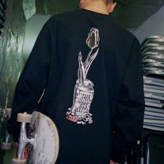 ジーディーシー(GDC)のVERDY 伊勢丹 wasted youth ロンT XL black 黒(Tシャツ/カットソー(七分/長袖))