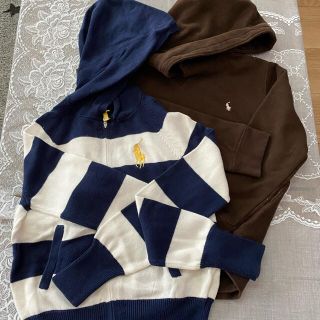 ポロラルフローレン(POLO RALPH LAUREN)のポロラルフローレン　パーカー2着130 140(ジャケット/上着)