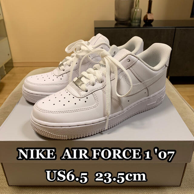 エアフォース1NIKE  AIR FORCE 1 ‘07  白 スニーカー 正規品 本物