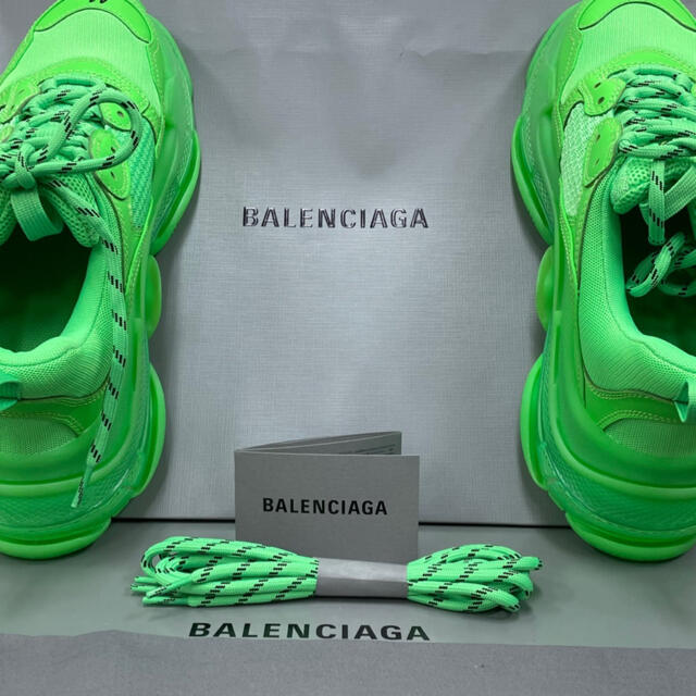 Balenciaga(バレンシアガ)のBALENCIAGA スニーカー 41 グリーン メンズの靴/シューズ(スニーカー)の商品写真