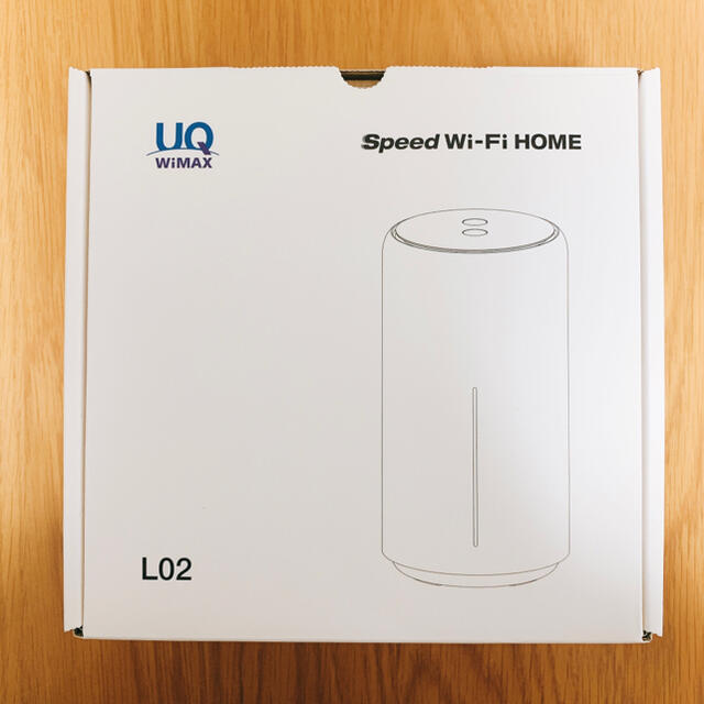 UQ WiMAX ルーター　HOME L-02 スマホ/家電/カメラのPC/タブレット(PC周辺機器)の商品写真