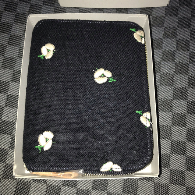 ほぼ日手帳 カバーのみ ミナペルホネン ohayo(navy)オリジナル A6