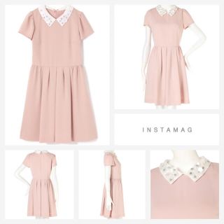 ジルバイジルスチュアート(JILL by JILLSTUART)のjill♡まいさんコラボお花ワンピース(ミニワンピース)