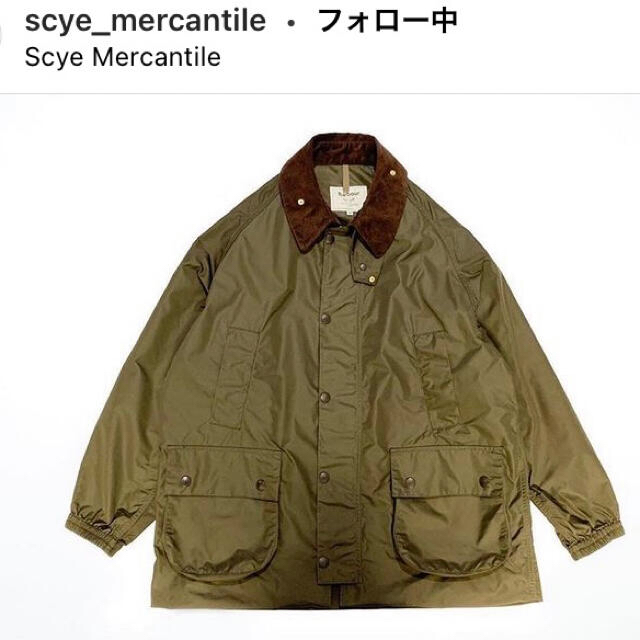 Barbour × Scye for UNITED ARROWS コート 38 | www.jarussi.com.br