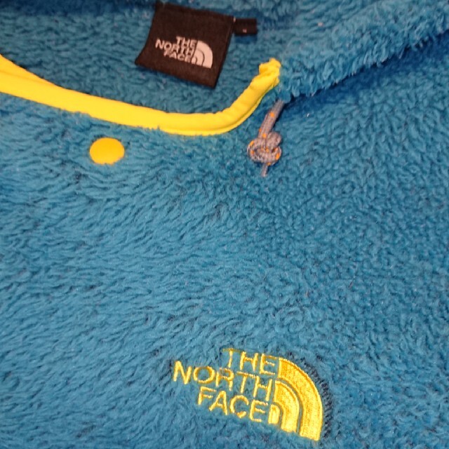 THE NORTH FACE(ザノースフェイス)のザノースフェイスボア あったか フリース ロンパース 70 80 ボア 青 キッズ/ベビー/マタニティのベビー服(~85cm)(ロンパース)の商品写真