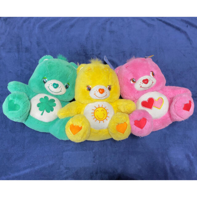 CareBears(ケアベア)のケアベア　ぬいぐるみ　イエロー　ファンシャイン　ベア　Funshine Bear エンタメ/ホビーのおもちゃ/ぬいぐるみ(ぬいぐるみ)の商品写真