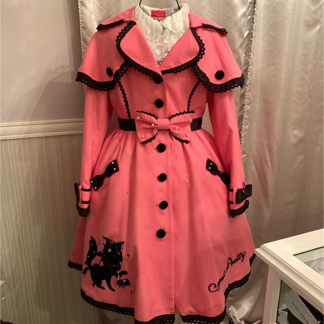 Angelic Pretty - おでかけショコラちゃんトレンチコートの通販 Angelic Pretty - おでかけショコラちゃんトレンチコートの通販