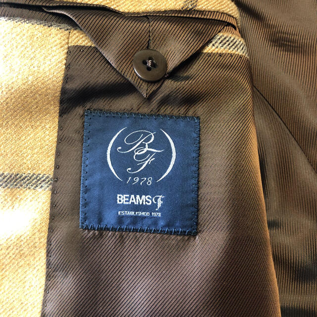 BEAMS F / FERLA 3ミックス ウインドウペーン ジャケット
