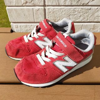 ニューバランス(New Balance)のニューバランス　NB　キッズスニーカー　YV996　19.0cm　レッド(スニーカー)