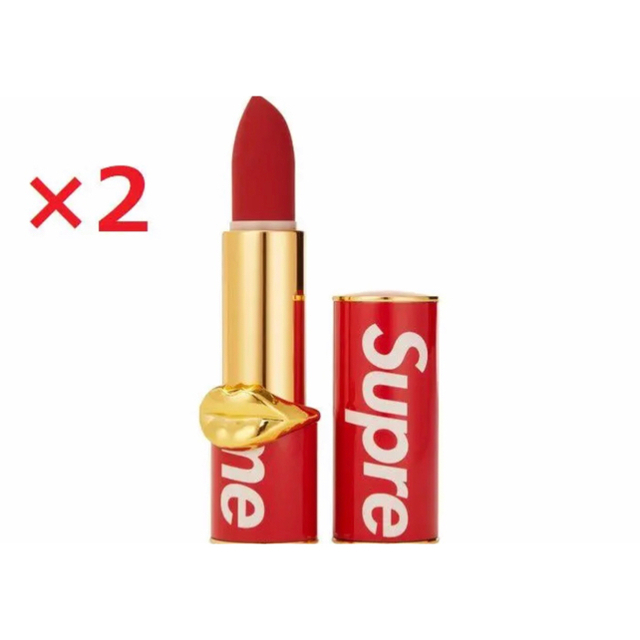Supreme®/Pat McGrath Labs Lipstick 2本セットコスメ/美容