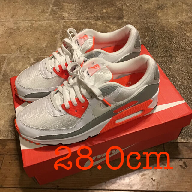 NIKE(ナイキ)の新品　NIKE AIR MAX90 オレンジ エアマックス90 28cm メンズの靴/シューズ(スニーカー)の商品写真