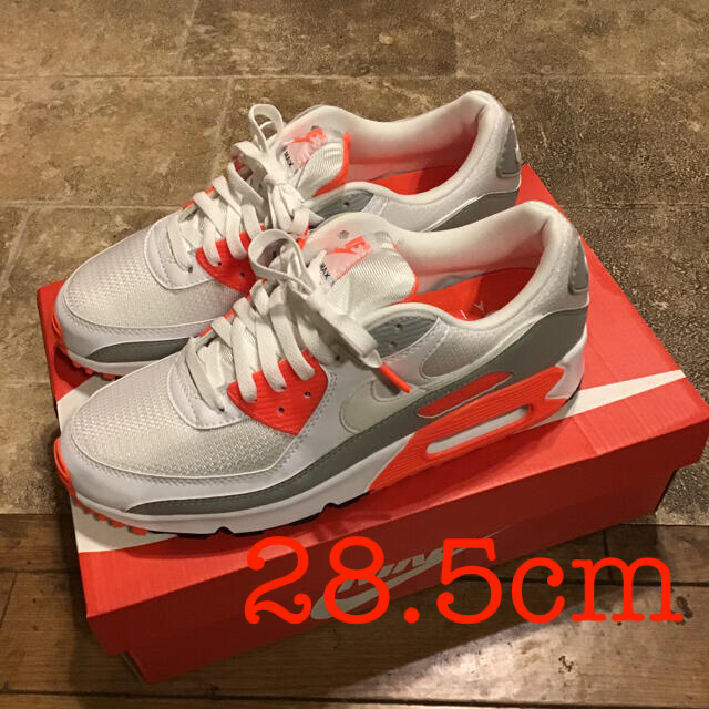 靴/シューズ新品　NIKE AIR MAX90 オレンジ エアマックス90 28.5cm