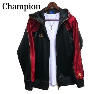 チャンピオン(Champion)の【取り置き】champion　チャンピオン　ジャージ　黒　赤　金(ジャージ)