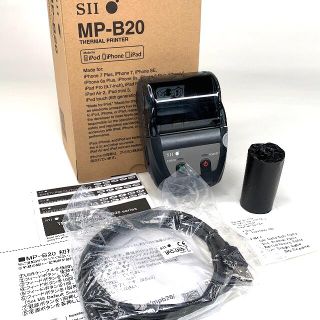 【美品】エアレジ SⅡ MP-B20 モバイルレシートプリンター(PC周辺機器)