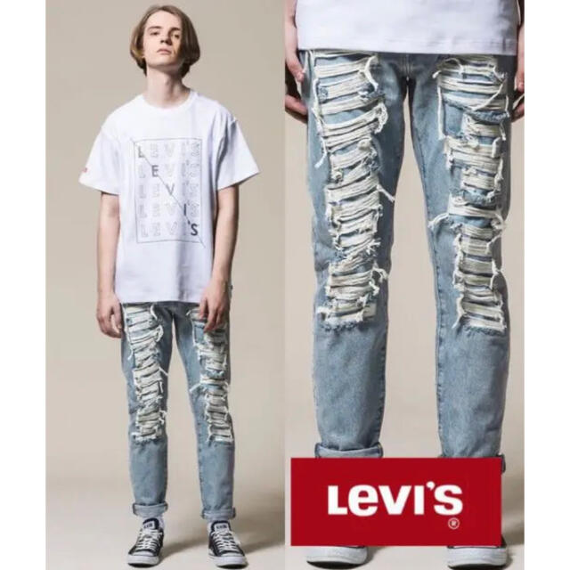 新品★タグ付き　リーバイス　Levi's ダメージデニム　ジーンズ デニム