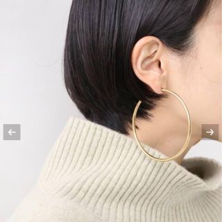 プラージュ(Plage)の専用LAURA LOMBARDI XL CLASSIC HOOPS フープピアス(ピアス)