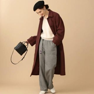 ビューティアンドユースユナイテッドアローズ(BEAUTY&YOUTH UNITED ARROWS)のビューティアンドユース＊メルトンステンカラーロングコート(ロングコート)