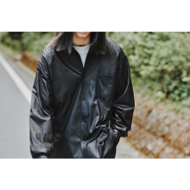 20AW comoli レザー コモリ シャツ 新品　3