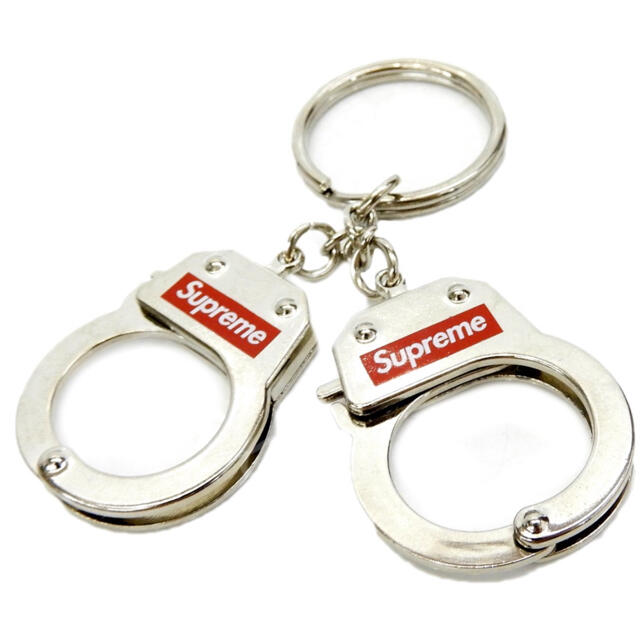 supreme handcuffs keychain