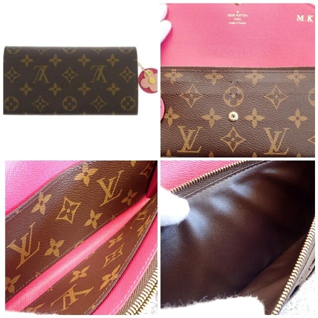 LOUIS VUITTON(ルイヴィトン)の【新品同様】LOUIS VUITTON　ポルトフォイユ　エミリー　長財布 レディースのファッション小物(財布)の商品写真