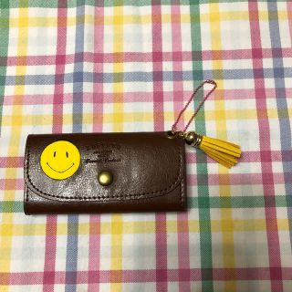 キーホルダー　スマイルペイント　イニシャル入れサービス(キーホルダー)