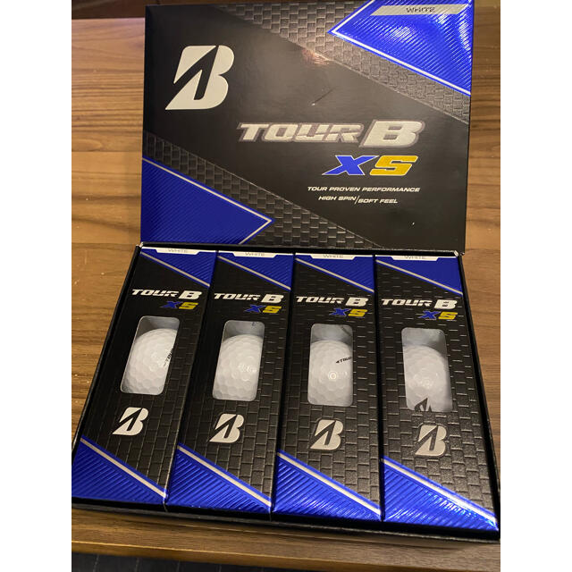 ブリヂストン TOUR B XS ゴルフボール 1ダース（12個入り） 未使用品