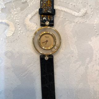 ショパール(Chopard)のショパール　ハッピーダイヤモンド時計(腕時計)