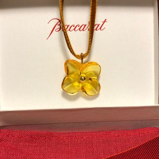 バカラ(Baccarat)のバカラ　ネックレス　イエロー(ネックレス)