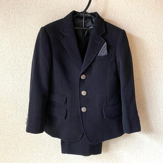 ヒロミチナカノ(HIROMICHI NAKANO)の専用hiromichi nakano 男の子 フォーマル スーツ 100 黒(ドレス/フォーマル)