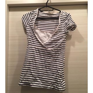 エイチアンドエム(H&M)のマタニティ 授乳 Tシャツ(マタニティトップス)