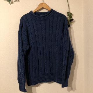 ギャップ(GAP)の90s OLD GAP ケーブルニットセーター(ニット/セーター)