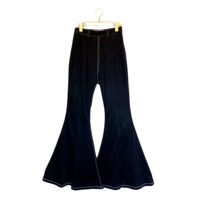 パンツ【最終お値下げ】HONEY MI HONEY suede flare pants