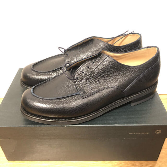 Paraboot(パラブーツ)の【新品】パラブーツ　シャンボード　リザードネイビー8 メンズの靴/シューズ(ドレス/ビジネス)の商品写真