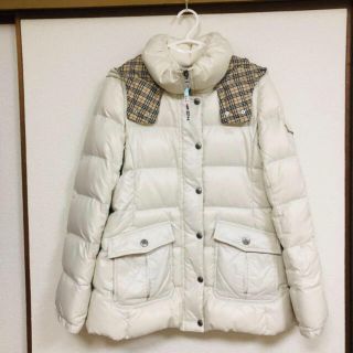 バーバリー(BURBERRY)の☆美品　Burberry Blue label ダウンジャケット　３８ M(ダウンジャケット)