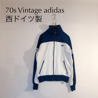 adidas - 70s Vintage 〈adidas〉Track jacket デサント規格の通販｜ラクマ