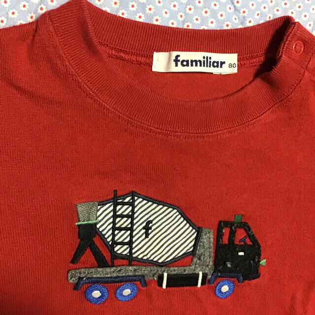 familiar(ファミリア)の長袖Tシャツ　ファミリア　80 キッズ/ベビー/マタニティのベビー服(~85cm)(Ｔシャツ)の商品写真