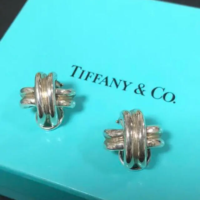 Tiffany & Co. - ティファニー シグネチャー クロス シルバー ...