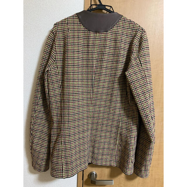 kolor カラー スーパーストレッチチェックノーカラージャケット | www