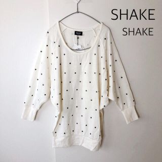 シェイクシェイク(SHAKE SHAKE)のシェイクシェイク　ドルマン  ニット　ビジュー(ニット/セーター)