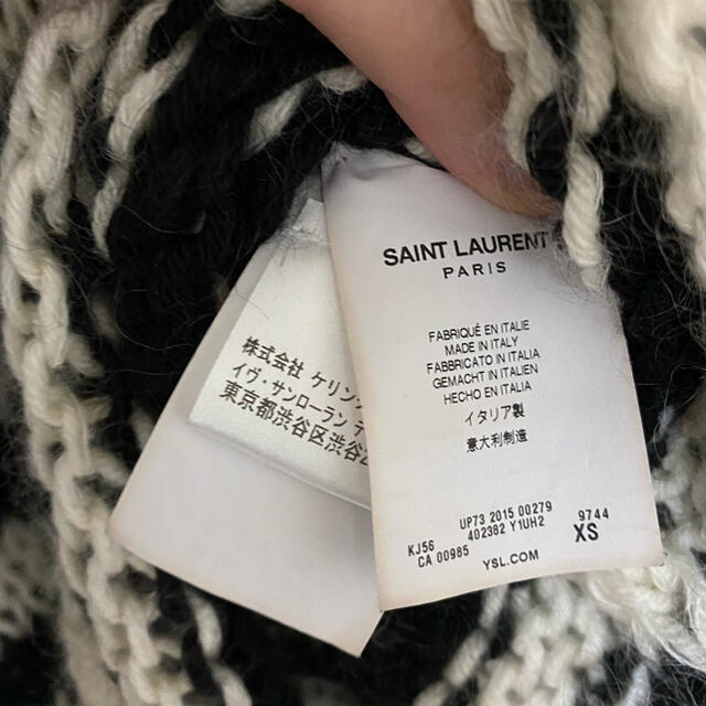 Saint Laurent(サンローラン)のsaint laurent paris サンローランパリ　ローゲージ　ニット メンズのトップス(ニット/セーター)の商品写真