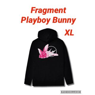 フラグメント(FRAGMENT)のFragment Meets Playboy Pink Bunny Black(パーカー)