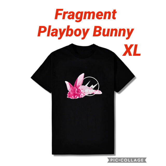 FRAGMENT(フラグメント)のFragment Meets Playboy Pink Bunny Black メンズのトップス(Tシャツ/カットソー(半袖/袖なし))の商品写真